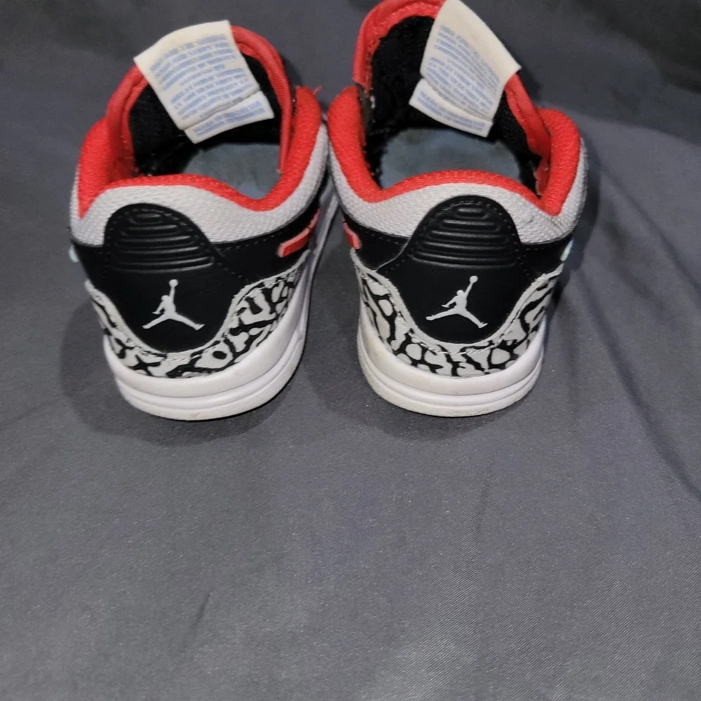 Nike Jordan Legacy 312 LOW (TD) Black/Wolf Grey-Valor Blue- Toddler 7c